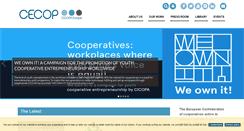Desktop Screenshot of cecop.coop