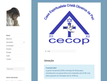 Tablet Screenshot of cecop.org.br